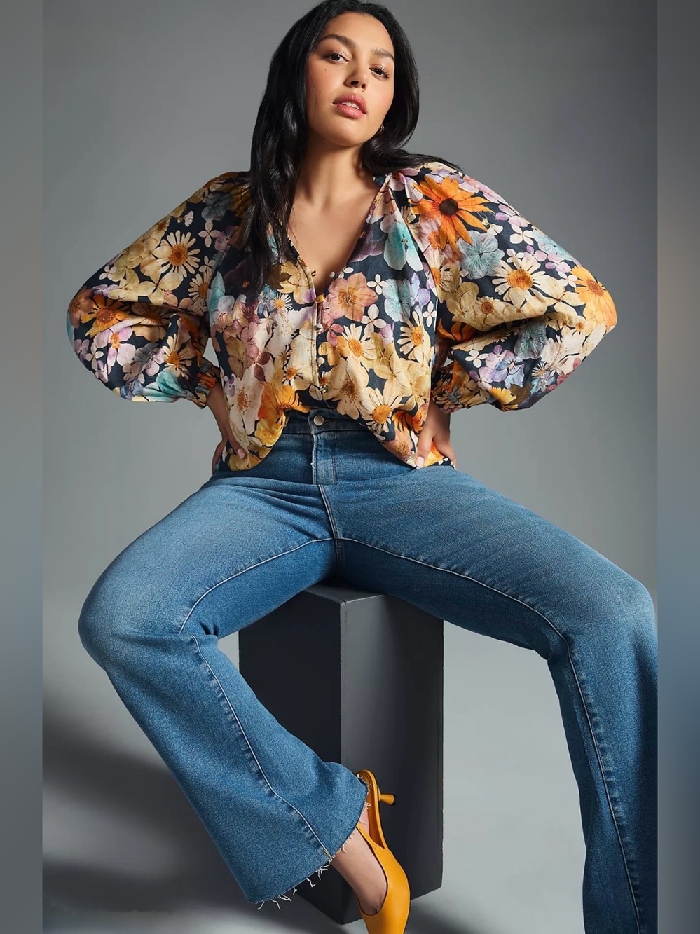 Anthropologie Moxy Collective Linen Blouse